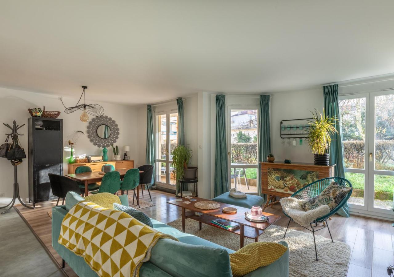 T3 Calme - Ideal Famille & Pros - Parking - Jardin - Wifi - Netflix Безансон Екстер'єр фото